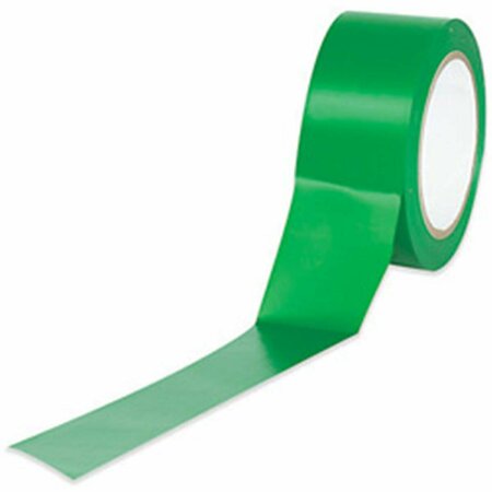 SWIVEL 2 in. x 36 yds. Green Solid Vinyl Safety Tape - Green SW2820805